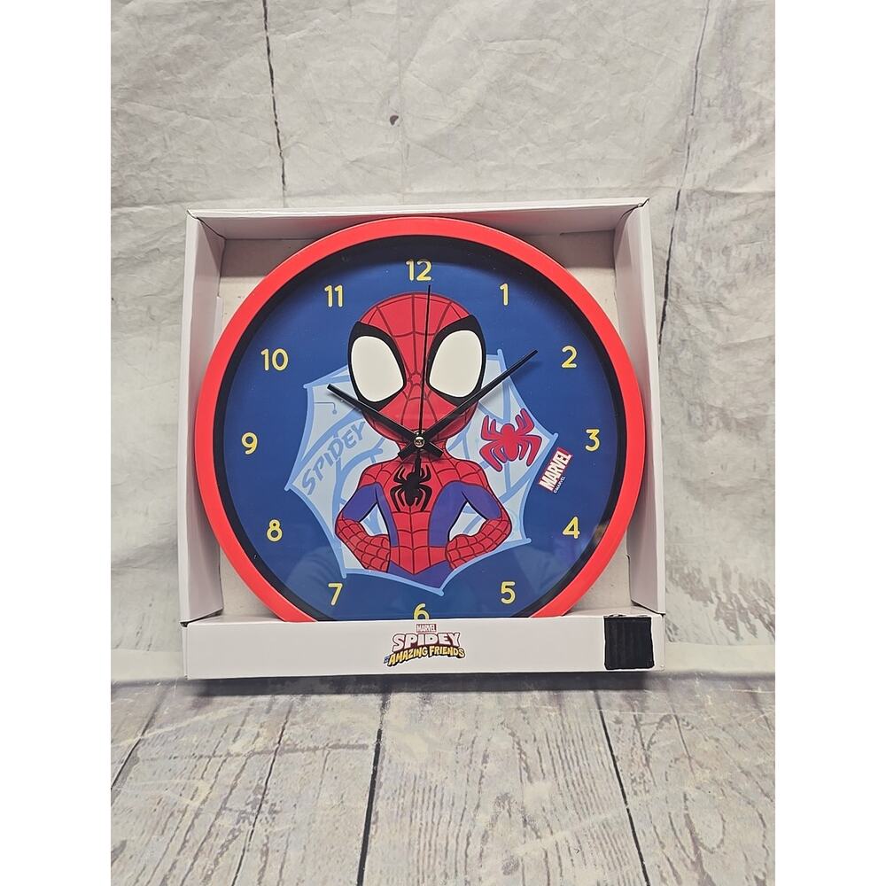 Marvel’s Spidey amazing friends clock